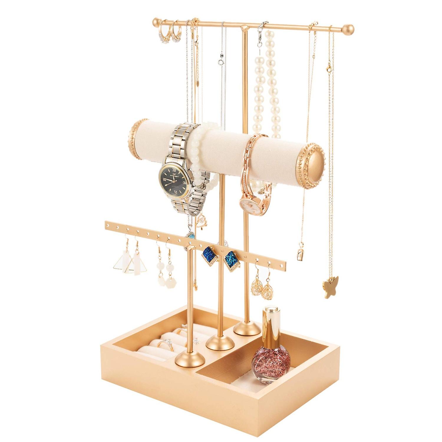 Jewelry Stand-1pcs-Gold