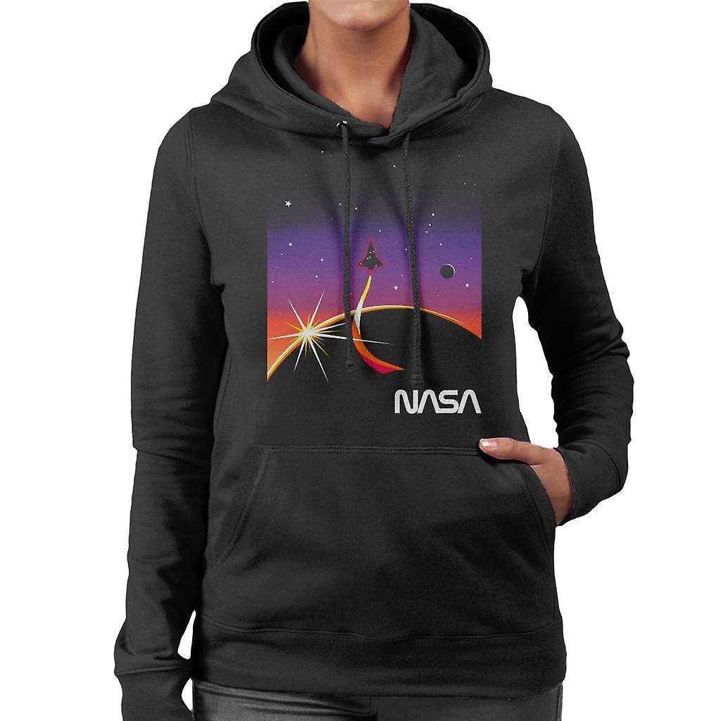 NASA Galactic Take Off Women's Hooded Sweatshirt