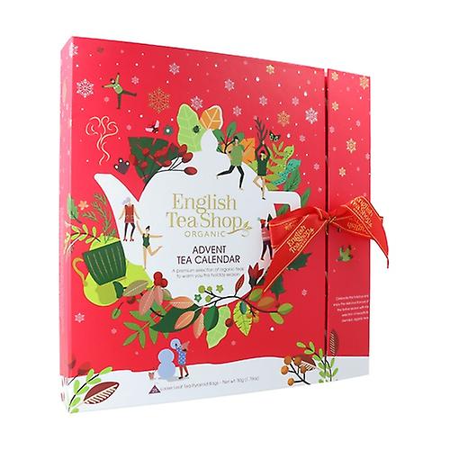 Book Style Calendar - Red Advent Calendar 50 g