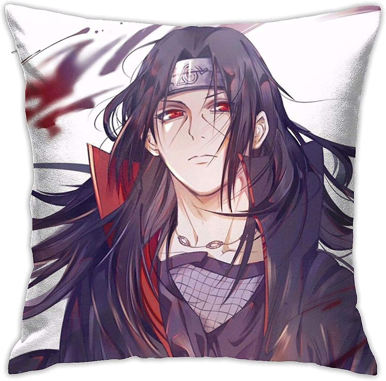 スロー枕カバーイタチうちはなるとデコラティブ枕カバーカバー家の装飾スクエア-CC91