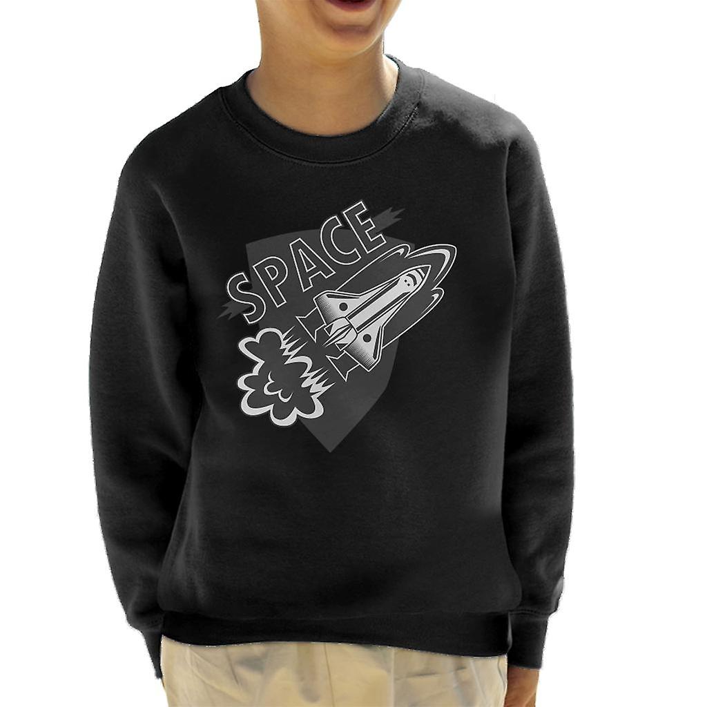 NASA Space Rocket Takeoff Kid's Sweatshirt