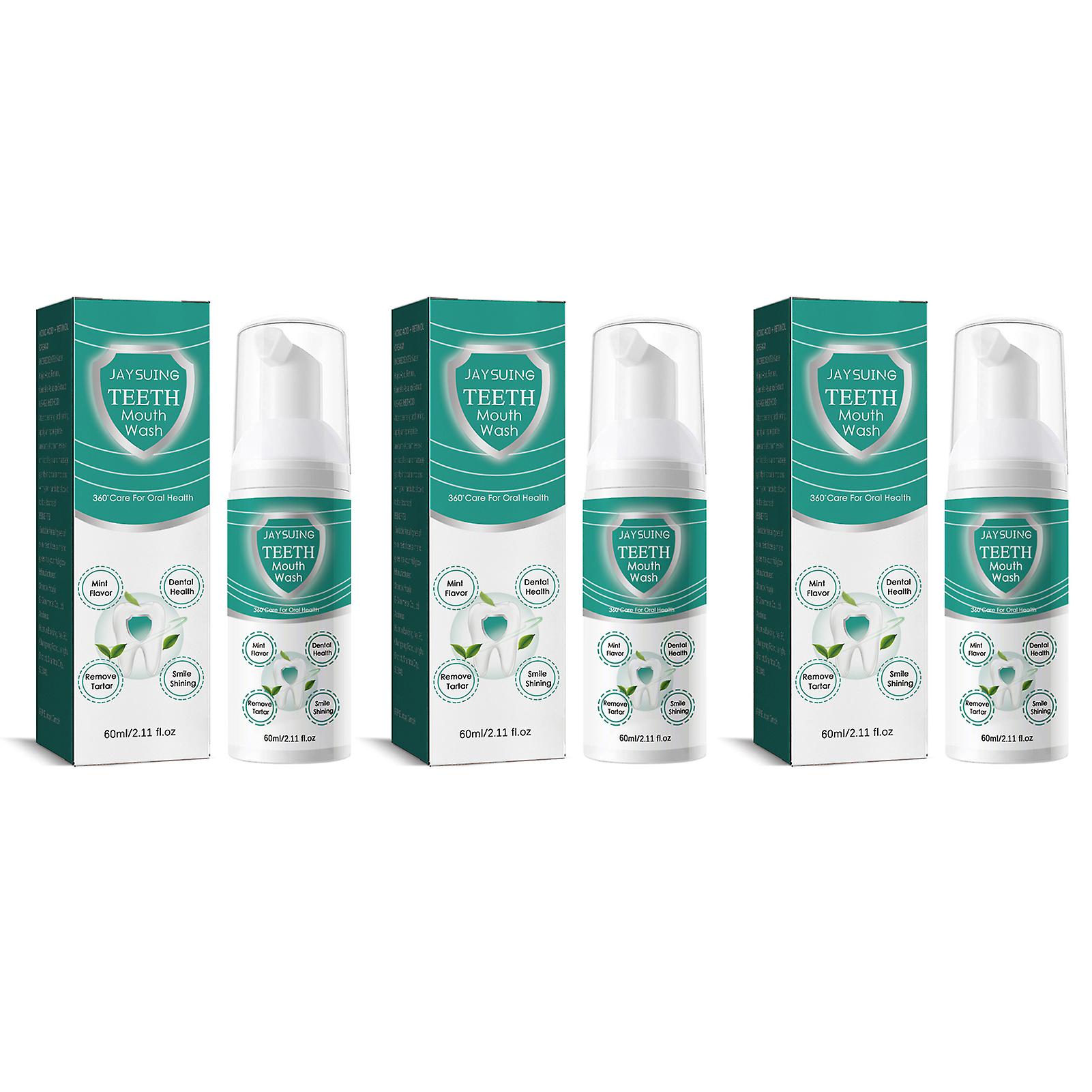 360° Care Mouthwash for Gums Health Deep Cleaning Teeth Stains Cream for Oral Care
