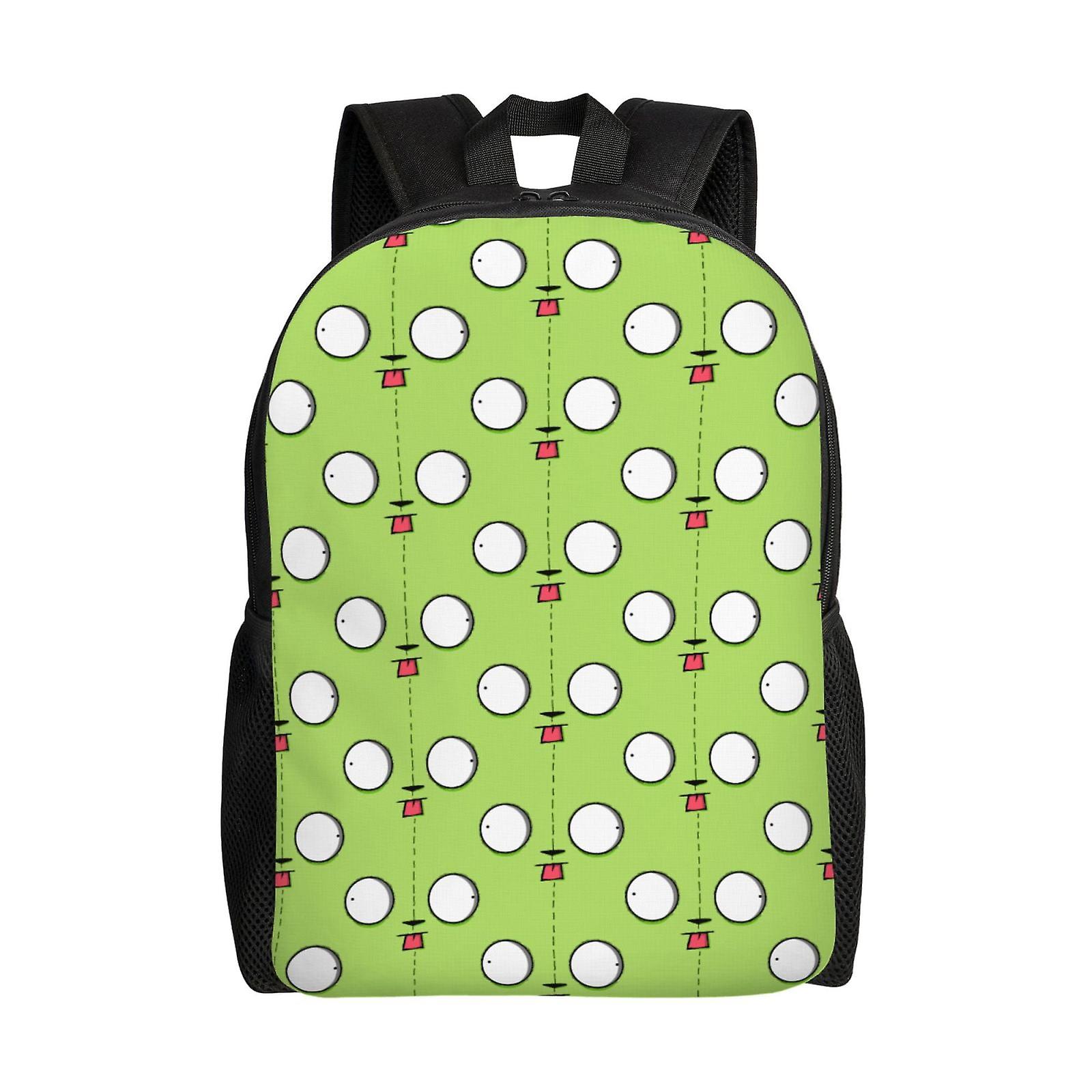 Invader Zim Rucsac drăguț Daypack pentru Travel Anime Geantă Notebook Bag