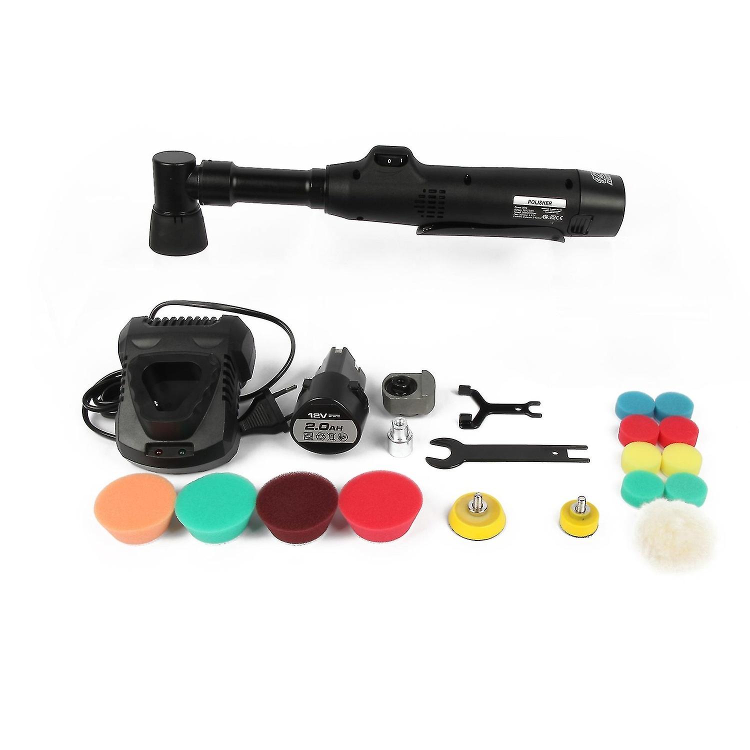 Portable Car Polishing Machine Mini Electric Auto Polisher Handheld Rechargeable Car Polishing And W