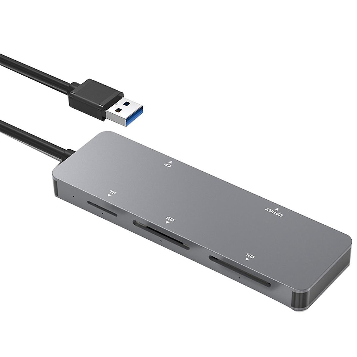 5 in 1 Multi Memory Card Reader OTG Adapter Supports SD/TF/MS//XD Card Reader for Computer PC Lapto