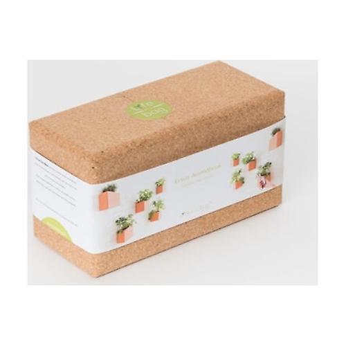 Basil and Coriander-Grow Cork Block - Vertical Garden 750 g