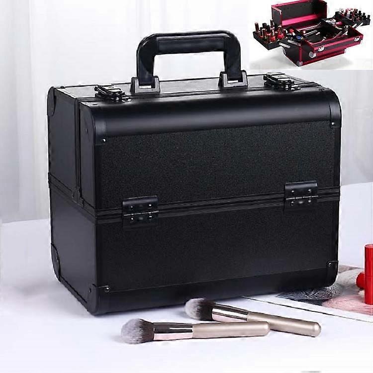 Makeup Box, Color:Elegant Black Elegant Black