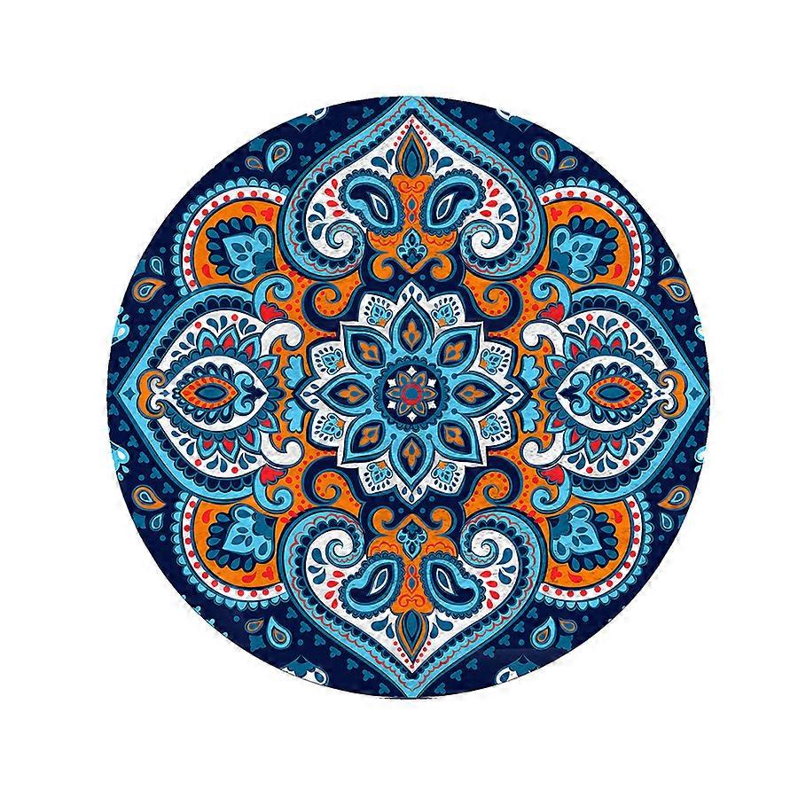 Mandala Circle Matta för Dcor