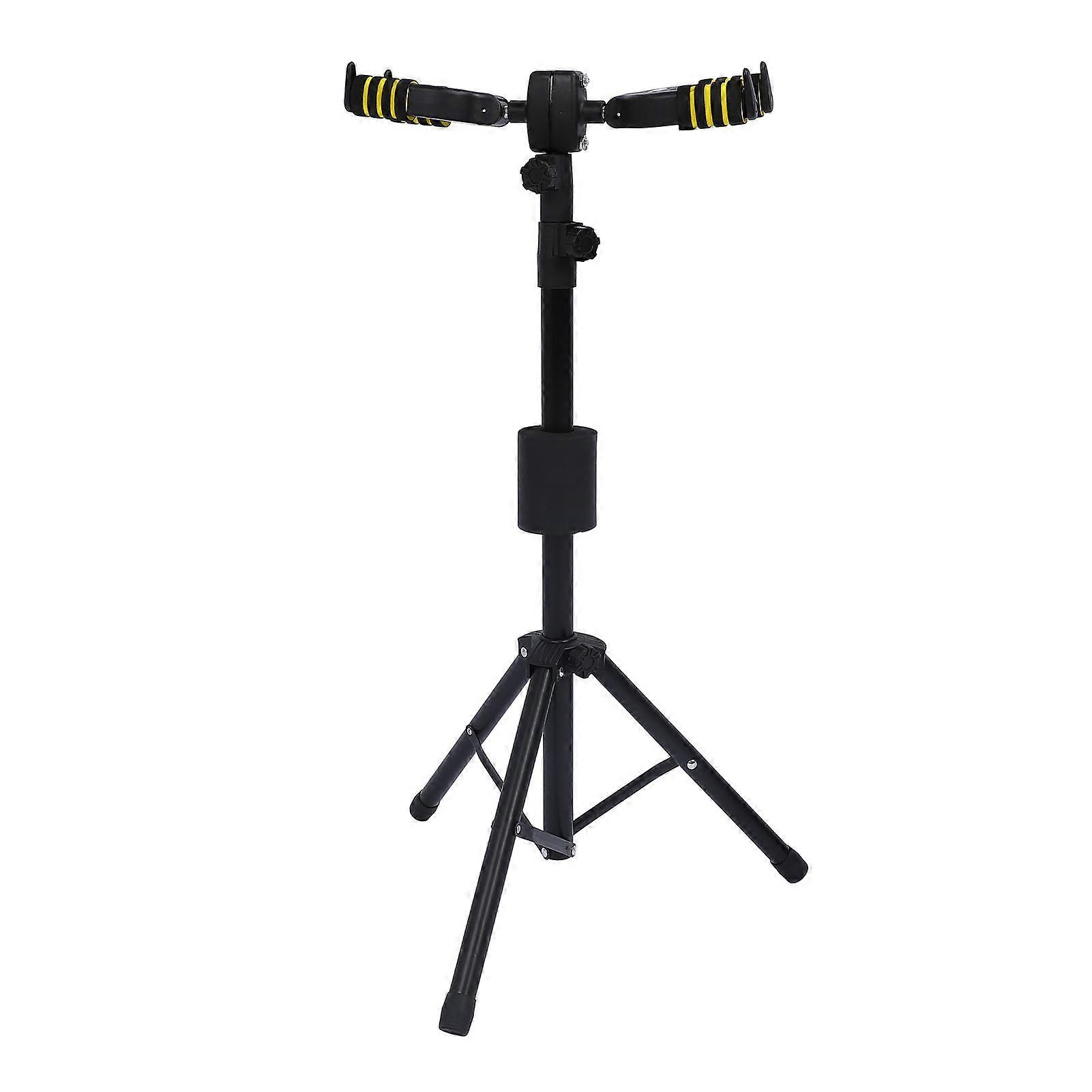 Guitar Stand Gravity Auto Lock Non Slip Anti Scratch Double Guitar Holder Floor Stand