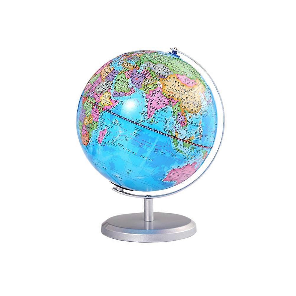 20cm Globe Desktop Globe World Globe with a Stand World Map Kids Educational Learning Toy(Chinese-English Version)