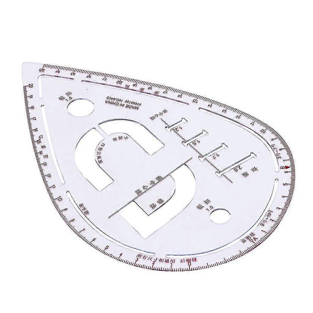 Sleeve Curve Ruler Measure Elastic Patchwork Quilting Ruler Accessory Supplies