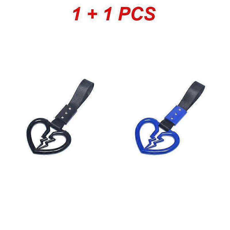 1/2PCS Broken JDM Train Bus Handle Hand Strap Tsurikawa Ring Heart Styling Drift Charm Strap Drift Auto Accessories Car