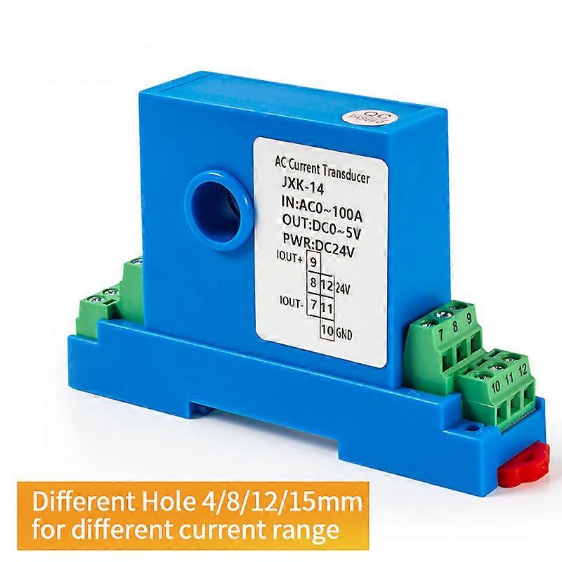 Dc/ac 0-150a Electrical Transmitter Close Loop Hall Sensor 4-20ma 0-5v Output Ac Current Transducer