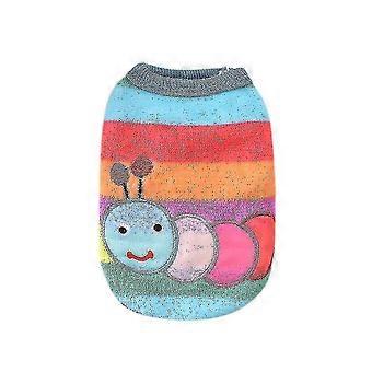 Jianghuo Winter Cartoon Welpen Weste Kleidung Warme Flanell Hunde Kleidung für kleine Hunde Chihuahua Französisch Outfit P