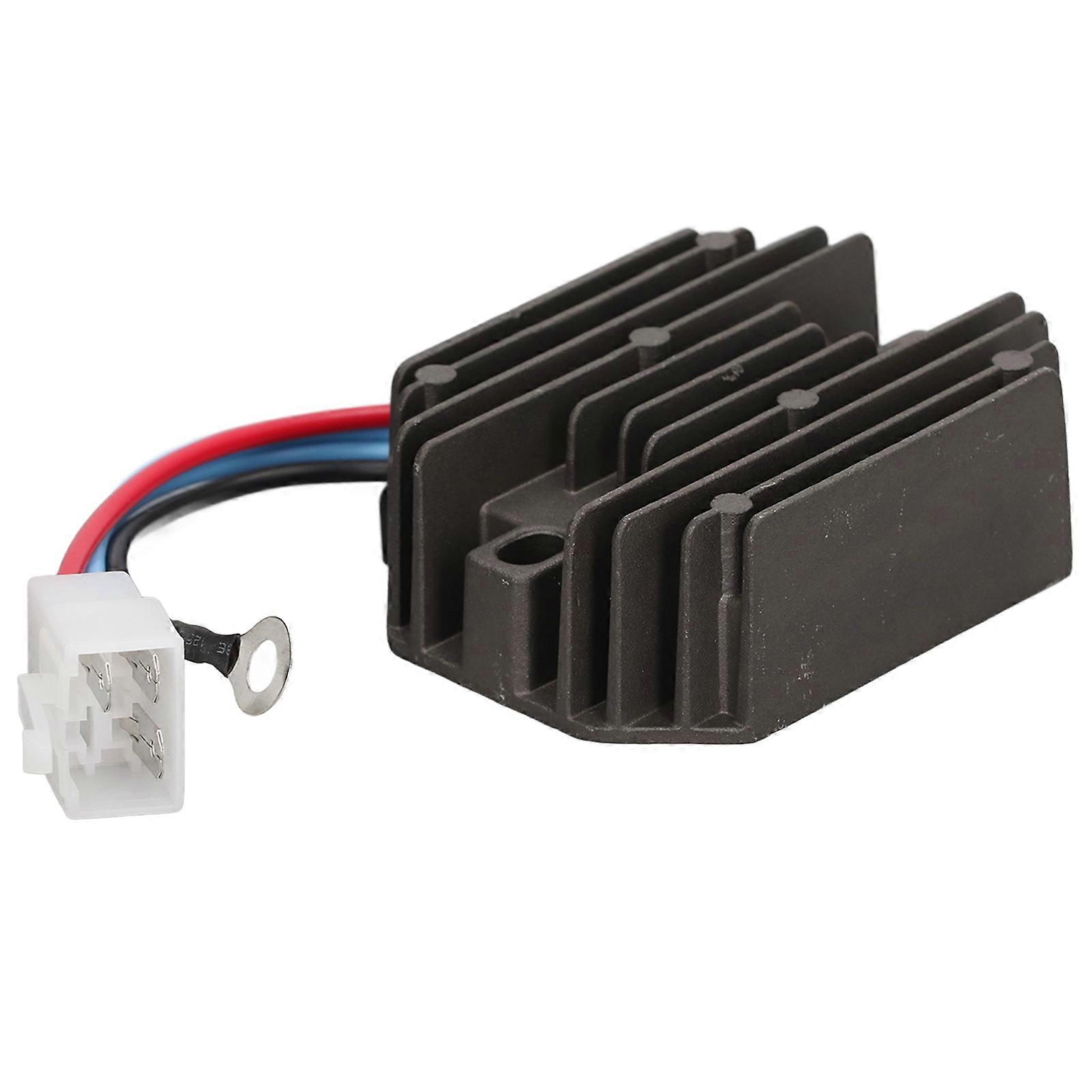 Tractor 12V Voltage Regulator Rectifier 205 4 J5025 Replacement for Massey Ferguson RS5107