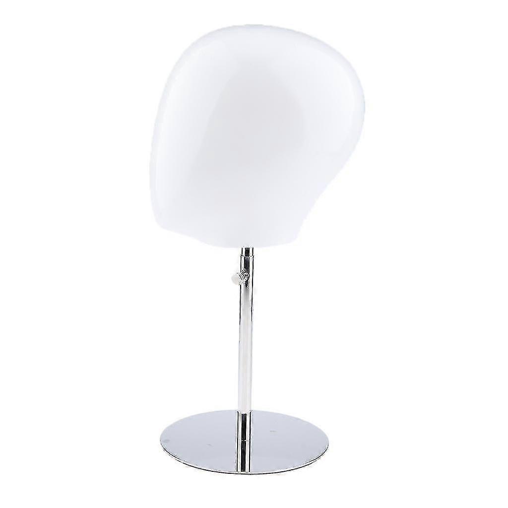 Regolabile Copertura di Lino Manichino Testa Cappello Stand Display Rack Parrucca Holder
