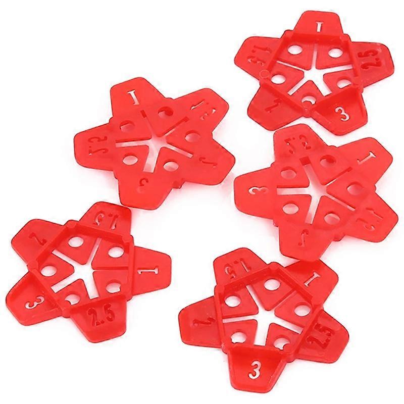 Plastic Level Wedges Flooring Wall Slit Locator Clip Reusable Ceramic Tile Flat Leveling System Pos