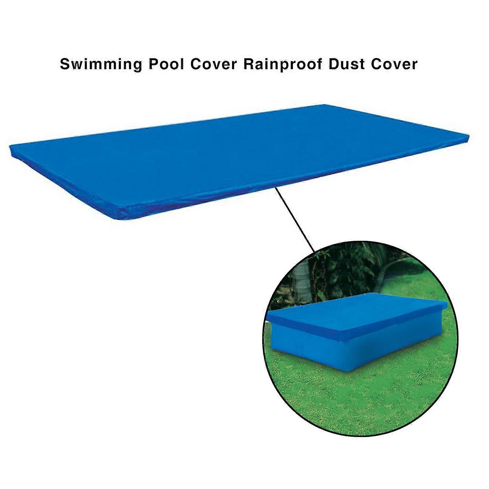 Cloth Pool Cover Inflatable Pool Anti-fouling Cover Pe Rectangular Pool Cover