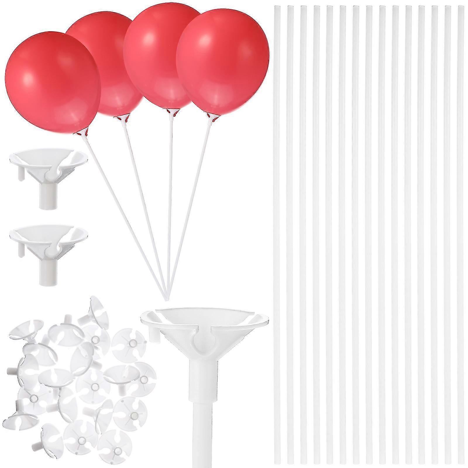50 Pcs Clear Bubble Balloons Clear Balloon Cups Giant Balloons Balloon Sticks Cups The Stick