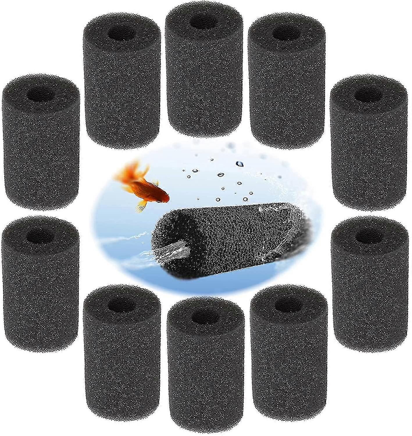 2024 10 Pcs Inlet Filter Sponge Pre Filter Sponge Aquarium Filter Sponges Replacement