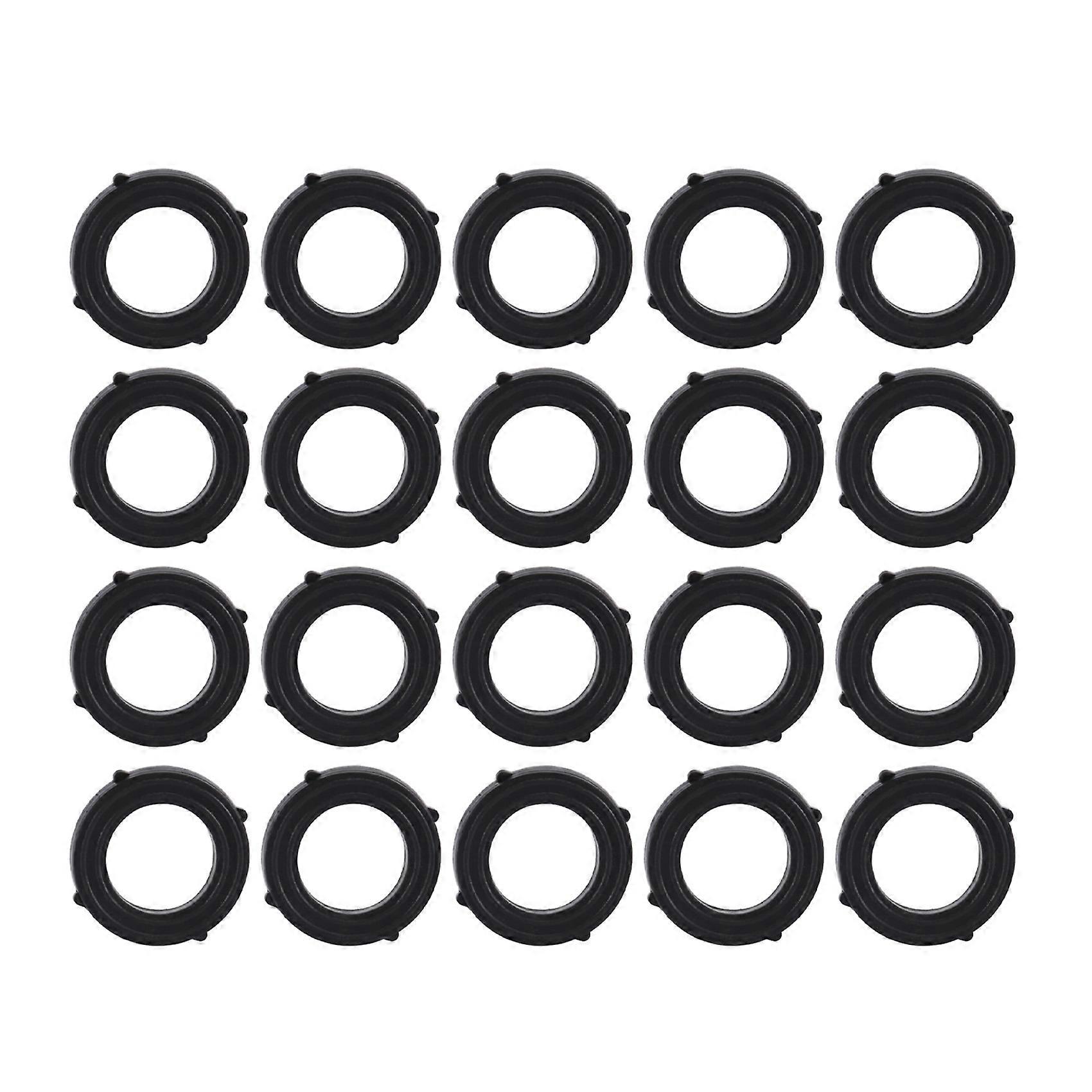 Garden Hose Washers Rubber Washers Seals,Self Locking Tabs Keep Washer Firmly Set Inside Fittings for Garden Hose and Water Faucet(20 Pieces)