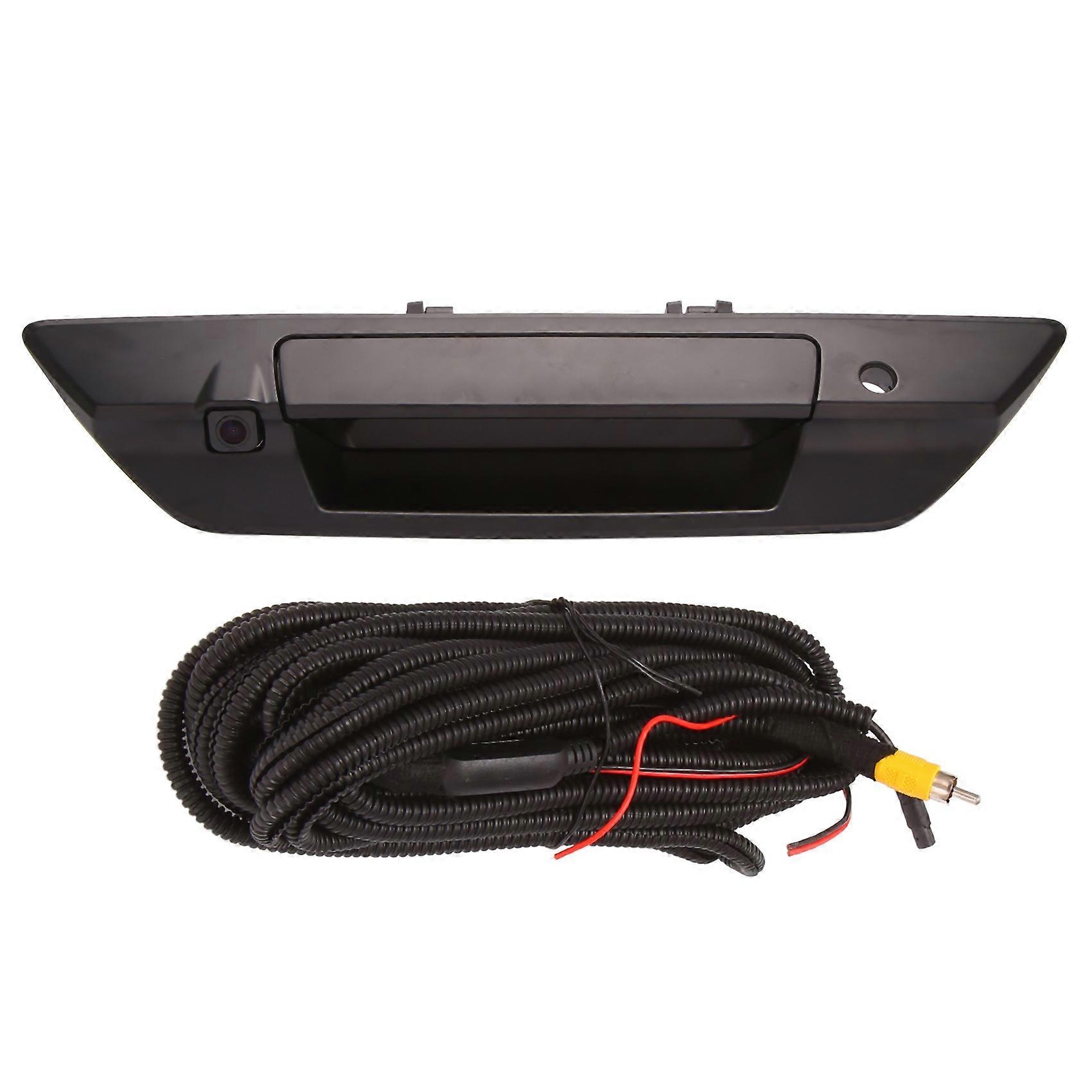 Black Car Handle Rear View Camera Backup Camera for SR5 M80 2016-2018 69090-0K350