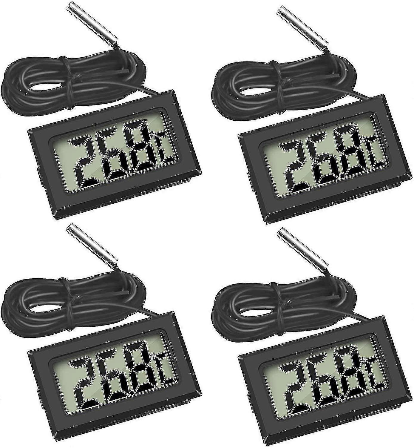 Mini Digital Lcd Thermometer Temperature With Temperature Probe Sen Fg