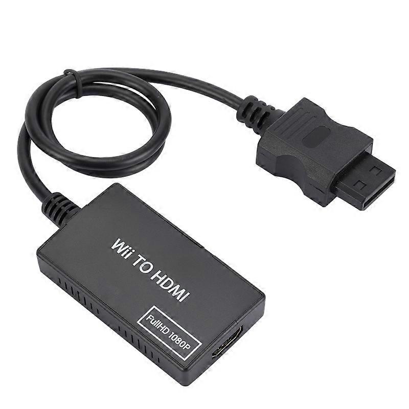 Wii-zu-HDMI-Konverter Wii-Adapter High-Definition-Video-Audio-Anschluss