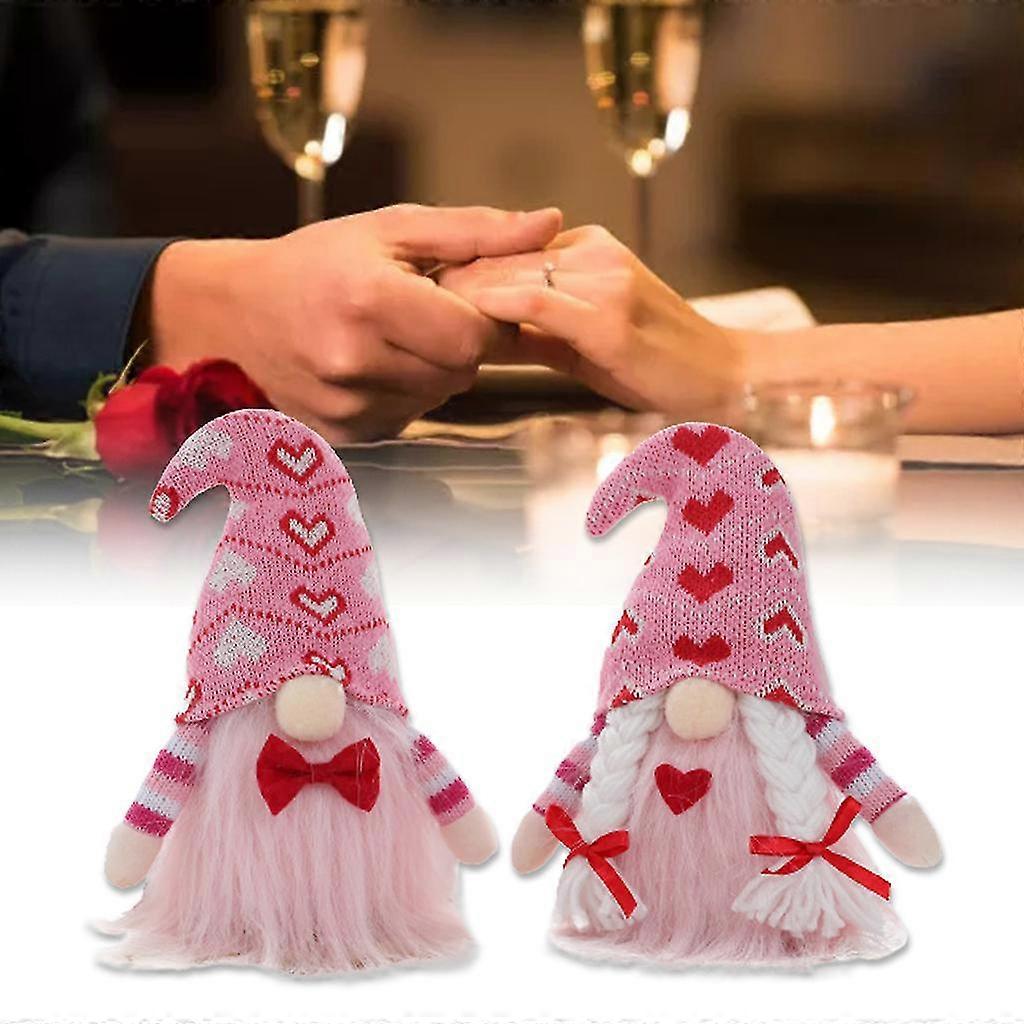 Valentines Day Gnome Plush Scandinavian Tomte Elf Decoration Swedish Tomte Dwarf