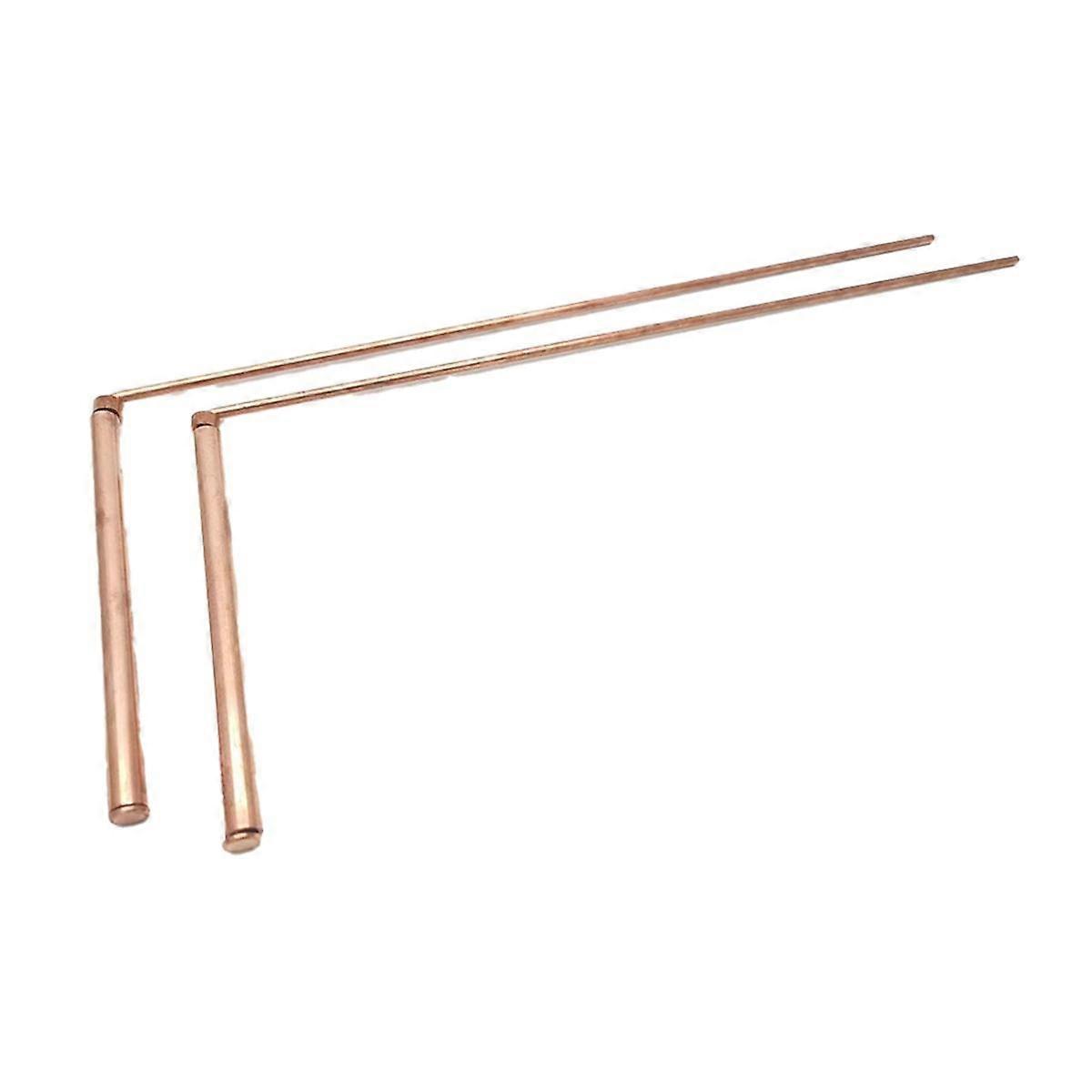 Copper Dive Rods - 2 Pieces Diving Rods with Bags - Detecting Gold, Water, and More.