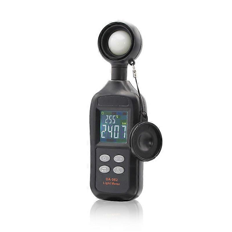 Digital Lux Meter Tester for Luminosity Measurement, Ambient Temperature Meter