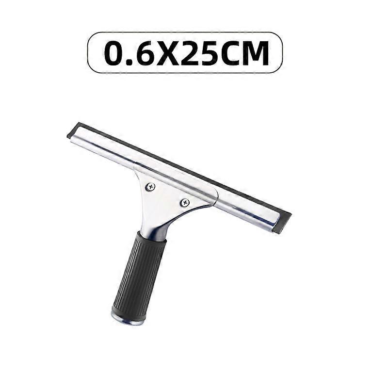 Stainless Steel Window Squeegee with 25cm Blade