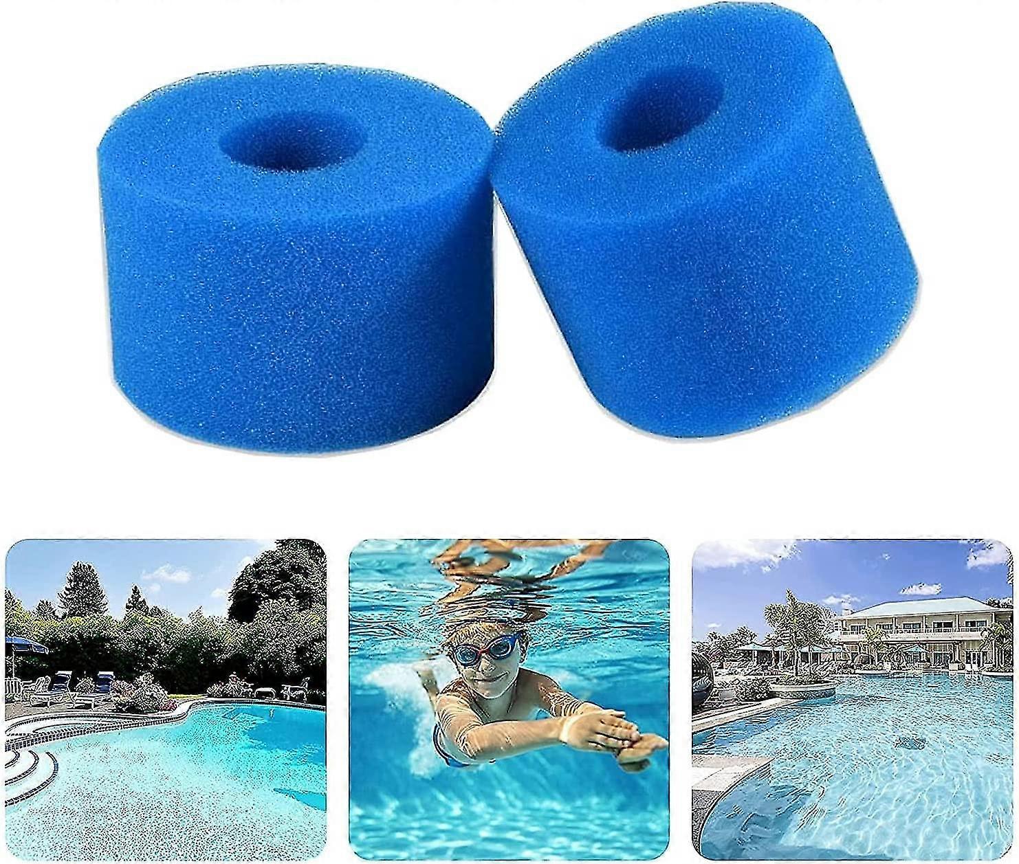 2pcs Filter Sponge Type Afilter Intex Type