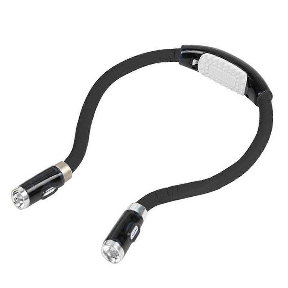 Portable LED Reading Light Multi-Purpose Over Neck Flexible Huglight Hands-Free Book Lamp