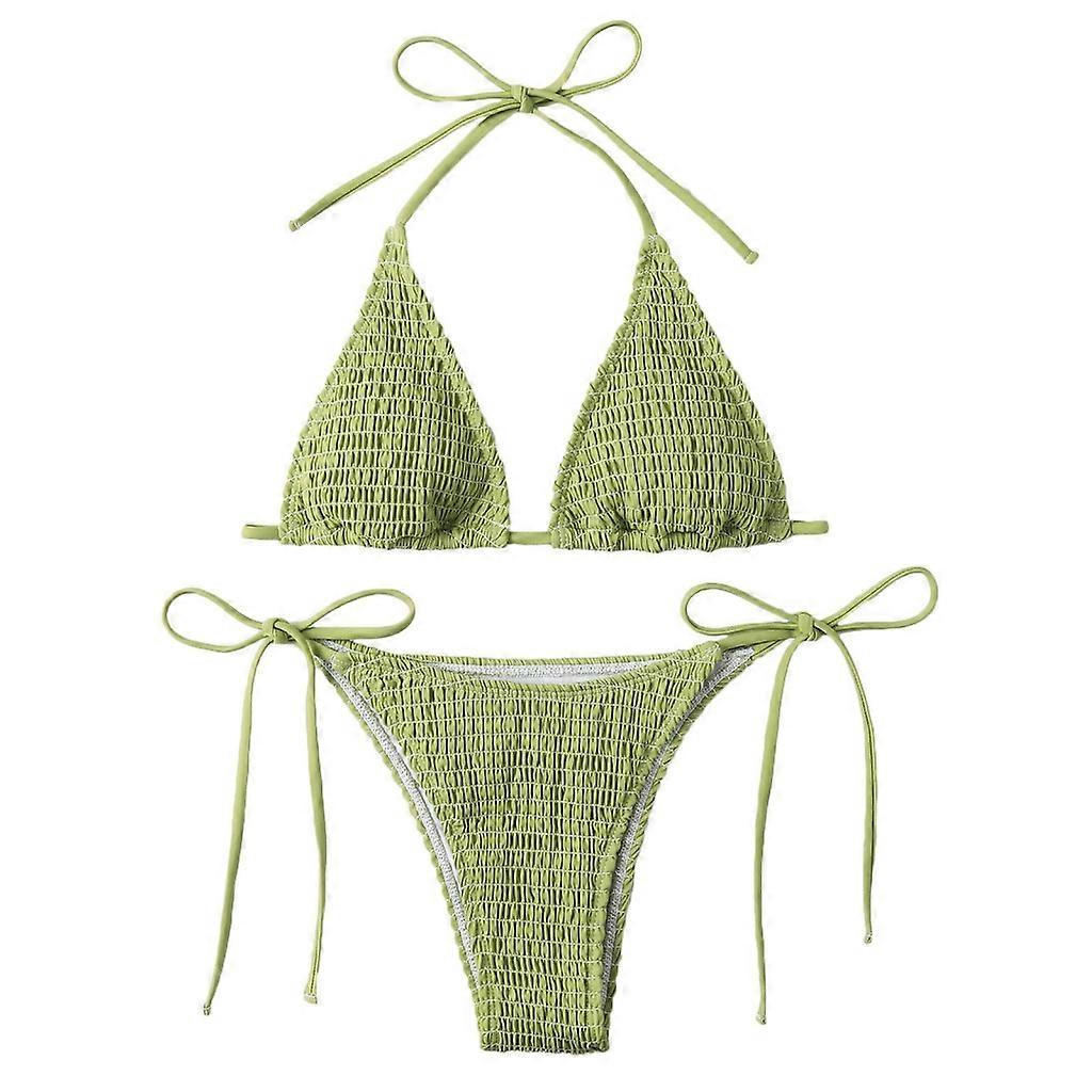 المرأة بلون خالص جلد ملابس السباحة ملابس السباحة مثير الصدر جمعت مجموعة بدلة السباحة