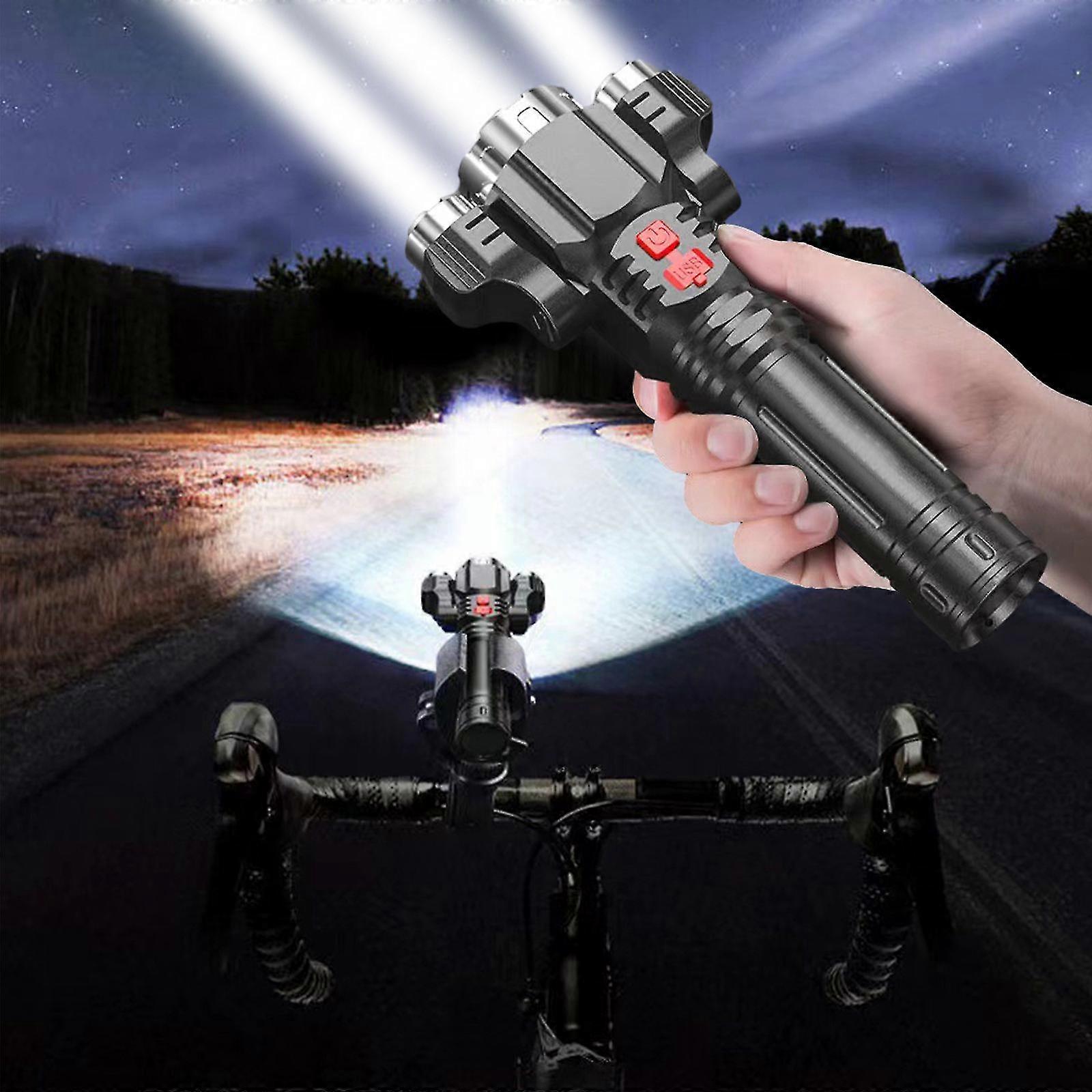 Multi-Function Mini Torch Outdoor Household Portable Usb Rechargeable Emergency Bright Torch