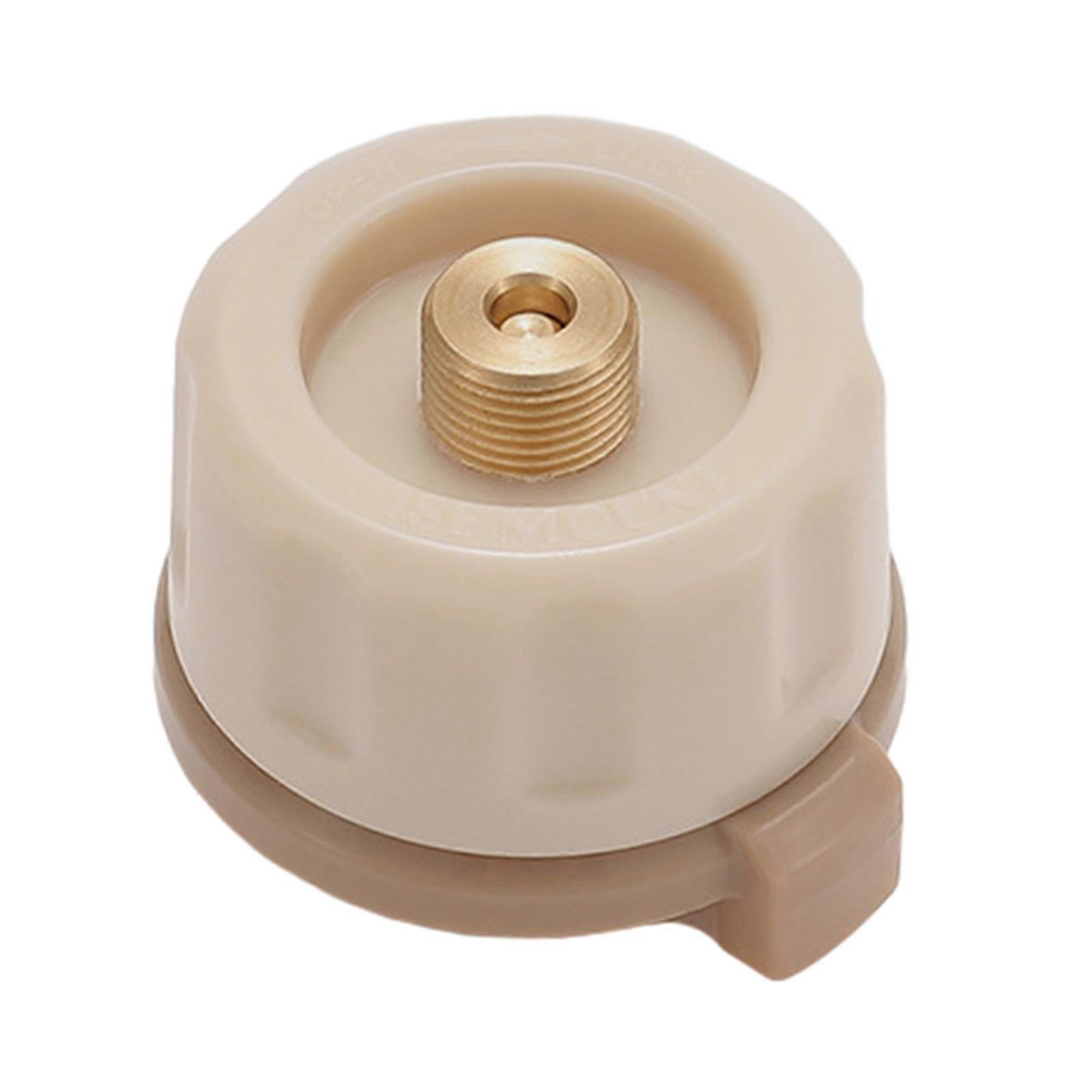 Stove Burner Adaptor Valve Leakproof Easy Installation Split Type Furnace Converter Gas Tank Cylinder Adaptor Camping Supplies KAESI