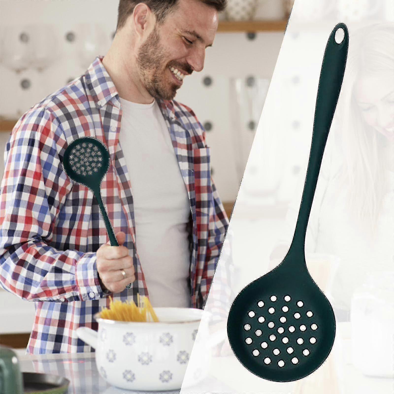 Silicone Spatula Special Spatula For Non Stick Pot High Temperature Resistant Silicone Spatula Set Household Cooking Spatula Frying Spoon Soup Spoon K