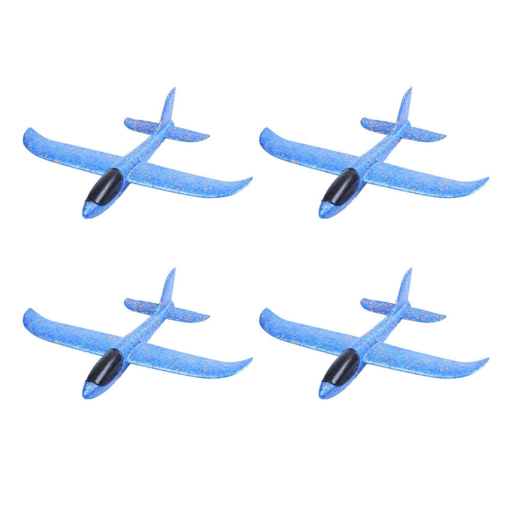 4Pcs EPP Foam Hand Throw Airplane Outdoor Launch Glider Plane Kids Gift Toy 34.5 x 32 x 7.8cm Inter