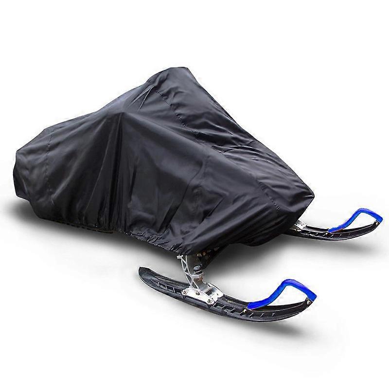 EVAGO Snowmobile Cover Sled Ski Cover Trailer SnowShield Heavy Duty Trailerable Snowmobile Storage Cover Fits up to 145"