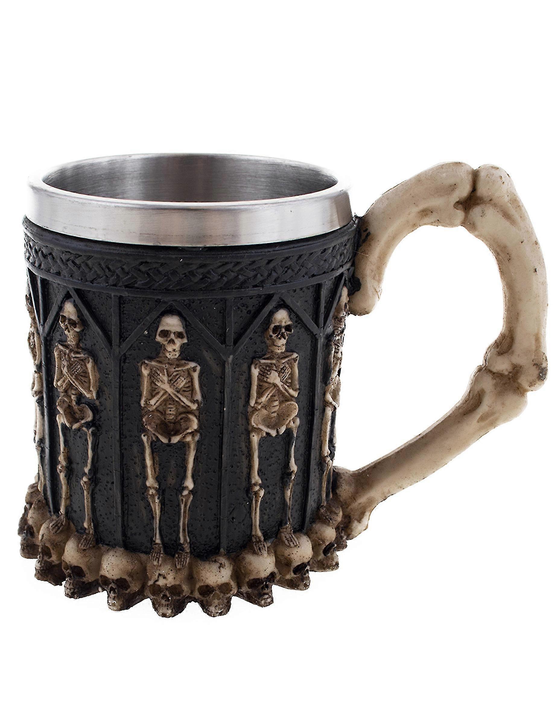 Mug squelette 12 cm
