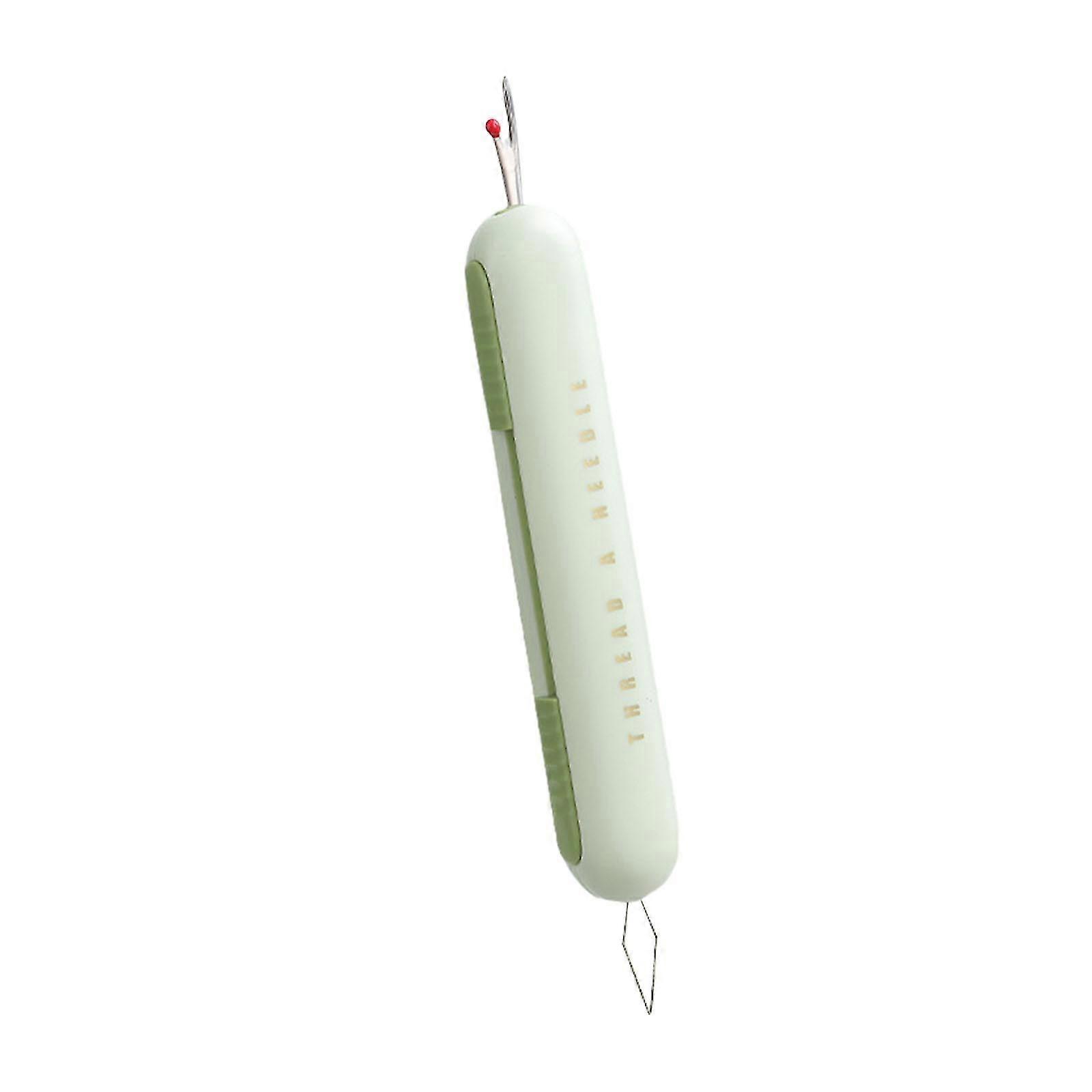 2 in 1 Needle Threader Seam Ripper, 2024 New Needle Threading and Seam Kit Seam Ripper Tool, Easy to Use Needle Threading Seam Rippers for Sewing Cros