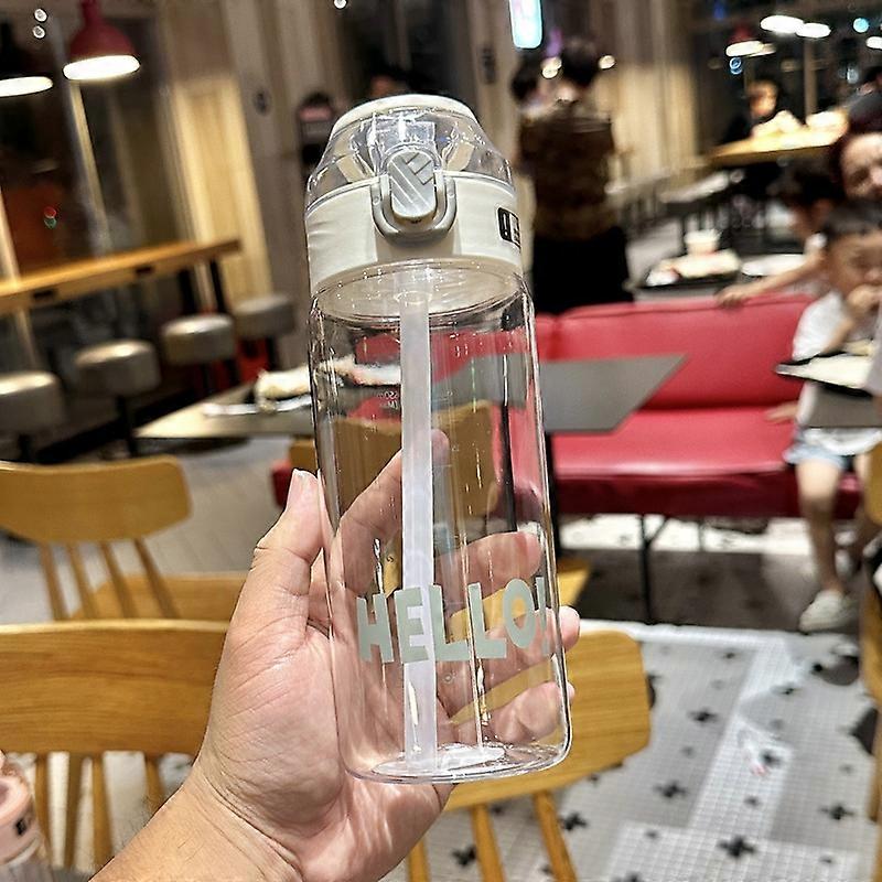 Portable Large Capacity Plastic Cups 650ml White