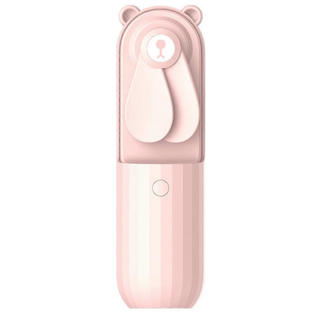 Mini Handheld Fan, Dual-Bladed Handheld Fan, Small Personal Portable Fan With 2500Mah Rechargeable Battery Operated, Powerful Wind,2 Speed Adjustable,