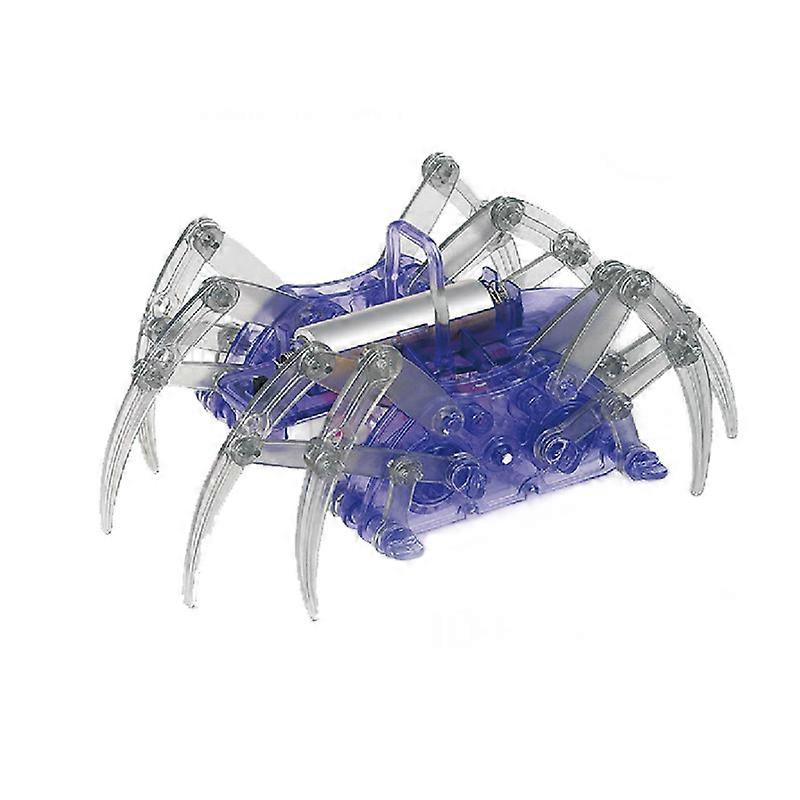 Elektrisk edderkop robot tidlig uddannelse diy børns elektriske robot legetøj