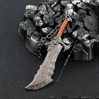 Gott des Krieges Waffe Kratos Chaos Geist von Sparta Spiel Figur Schwerter Katana Keychain Modell Weihnachten Geschenk Kinder spielzeug