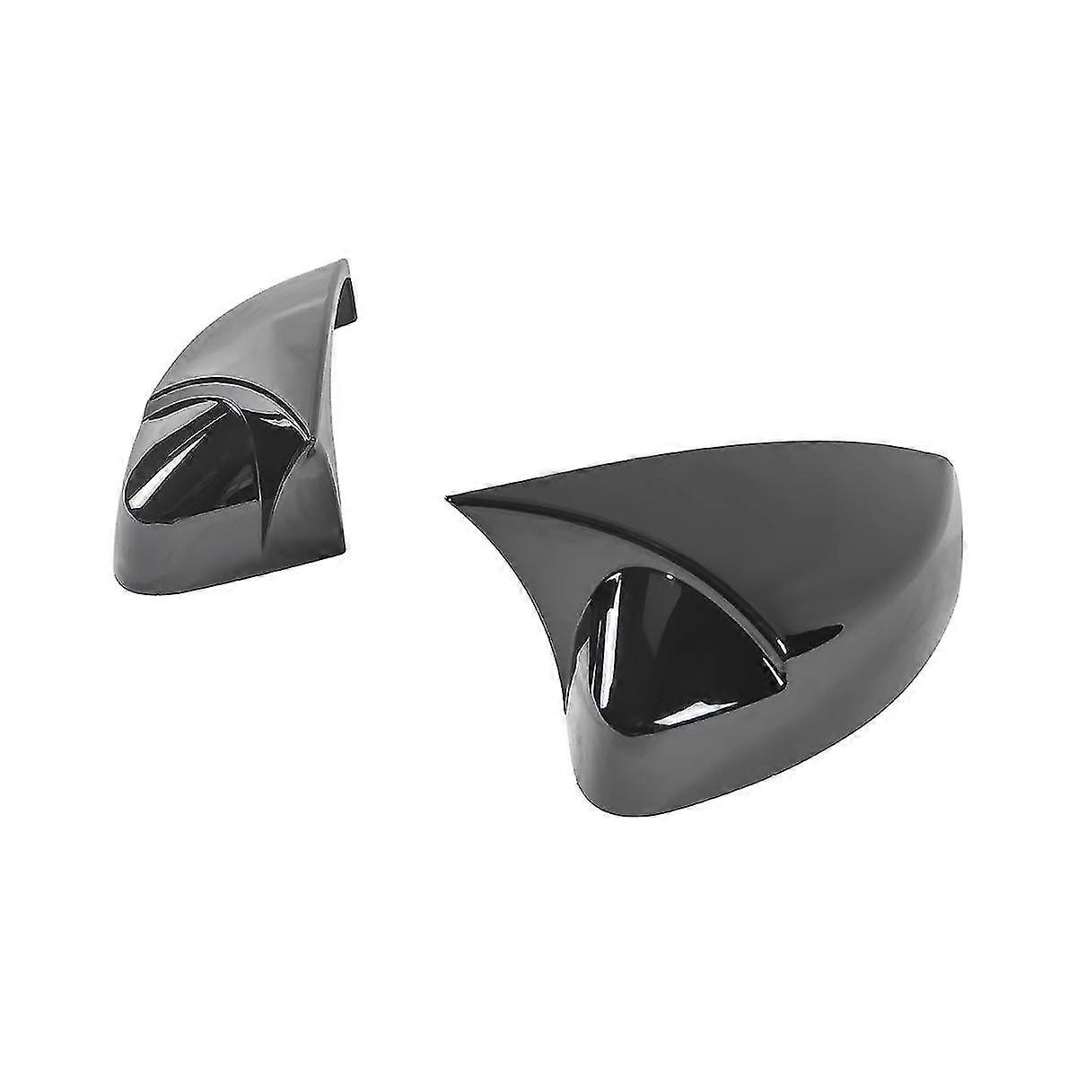 1 Pair Bullhorn Mirror Housing For 2014-2020 A3 S3 Retrofit Adhesive Reversing Mirror Housing