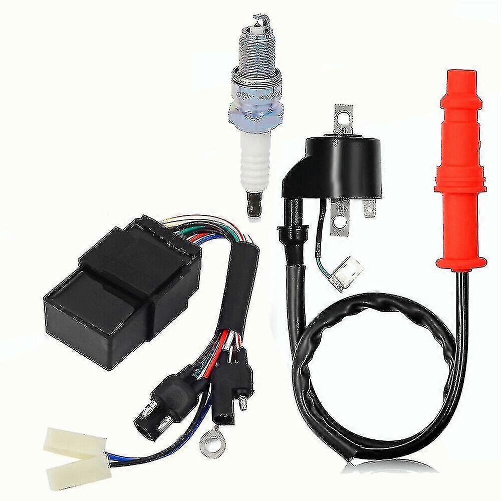 Spark Plug & Cdi Module Box For Polaris Magnum 425 19961998