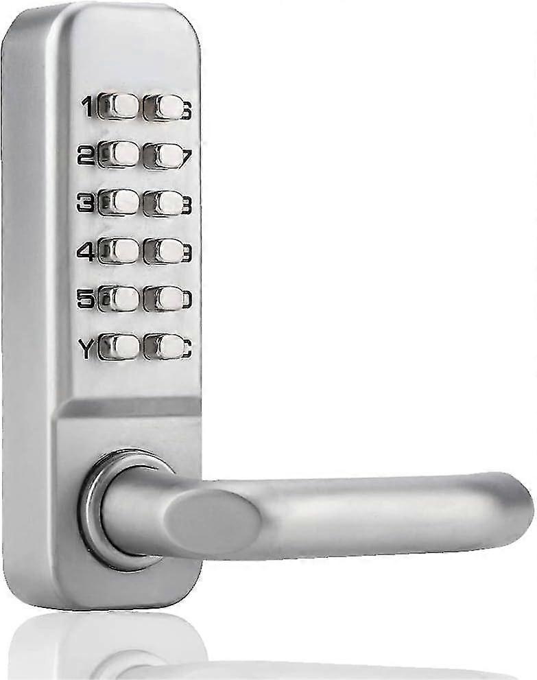 Mechanical Code Lock, Digital Keyless Door Lock Password Security Lock Waterproof Electronic Code Lock For Home Offices