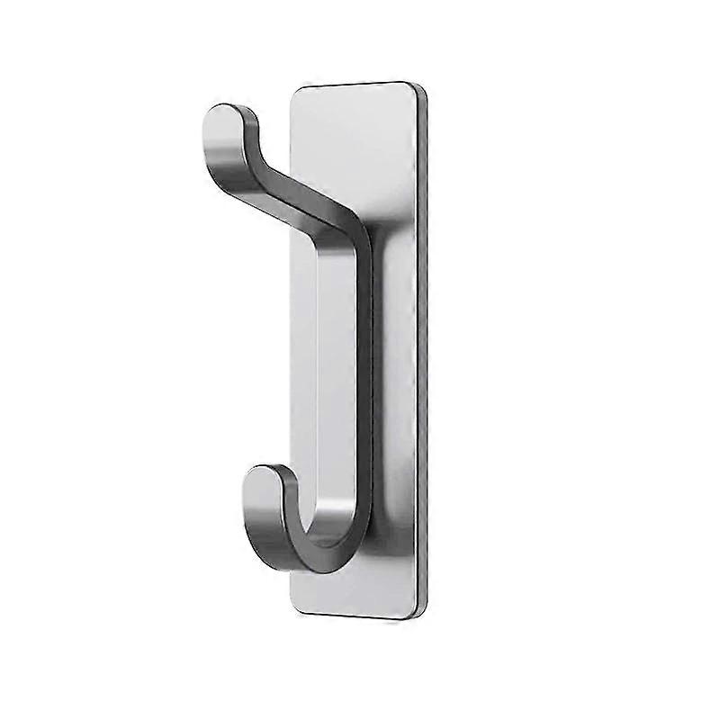 4pcs stainless steel hooksStrong non-marking sticky hooksSmall hooksClothes Hat HooksNo Punch Clothes Hooks